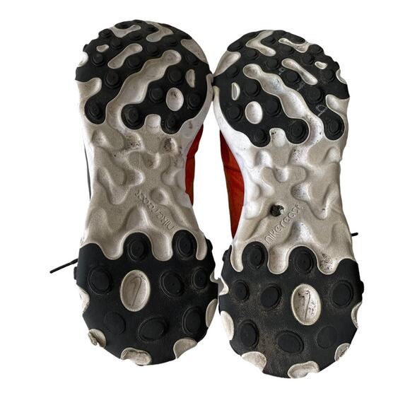 Nike React Element 55 Premium Sunrise Orange Shimmer 10 EUC - Picture 4 of 11